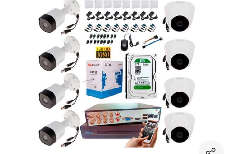 Combo 8 Cámaras Gama Alta