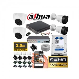 Combo 4 Cámaras Gama Alta