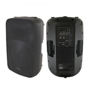 Altavoz Activo Clase AB Bi - Amplificado Parlante: 15'', Bobina 3'', Imán 60 Oz