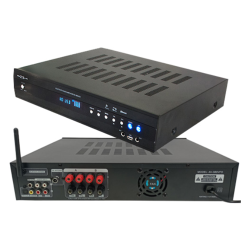 Amplificador de Potencia 400W 2.1CH 3 Entradas de audio