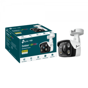 Tp-Link Camara Ip 4Mp a Full Color. 25Fps/30Fps Lente Fijo 4 Mm, Microfono, Parlante y Ranura de Micro Sd