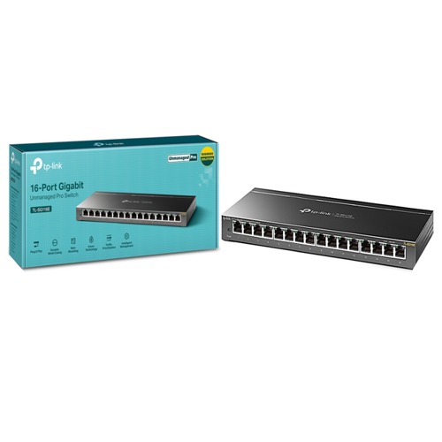 Tp-Link Switching & Routing Switches Administrable G 16 Puertos Vlan