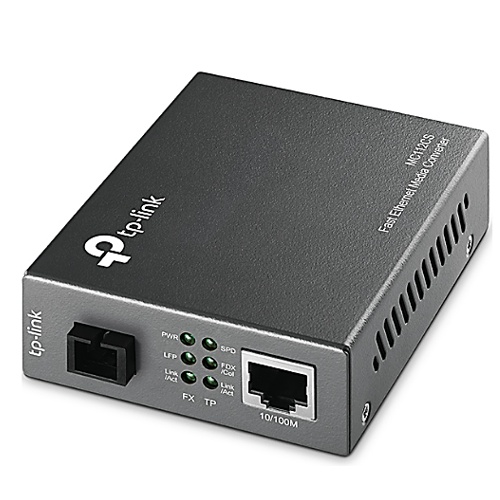 Tp-Link Redes Opticas Convertidores de Medios Convertidor Fibra Sc Monomodo 10/100Mbps Tx 1310Nm