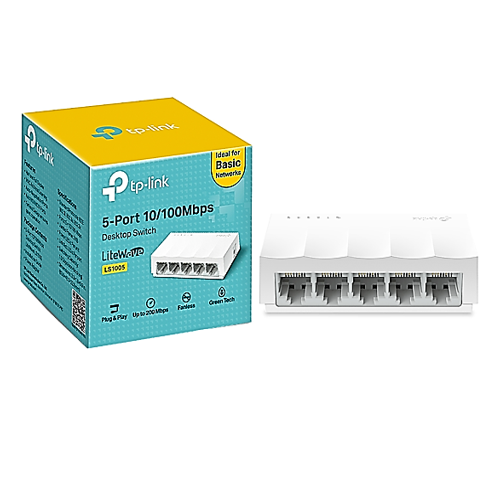Tp-Link Switching & Routing Switches Gigabit 5 Puertos Rj45 10/100 / 1000M