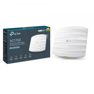 Tp-Link Wi-Fi Ap Punto de Acceso Doble Banda Giga Qualcomm, 450Mbps At 2.4Ghz + 1300Mbps