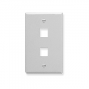 Faceplate 120 Type 2 Port Doble