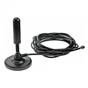 Antena para Televisión y TDT con Base Metálica