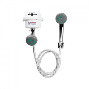 Ducha Fusión Dirigible Blanca Kit Boccherini