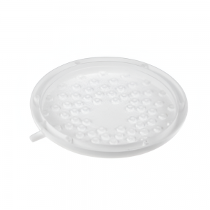 Regadera Zent Con Bajante Blanca Boccherini