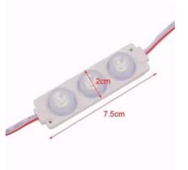 Modulo LED Rosado 12V 2W ( M24GW31A-H ).Instalación en el Canto (Iluminación Perimetral)