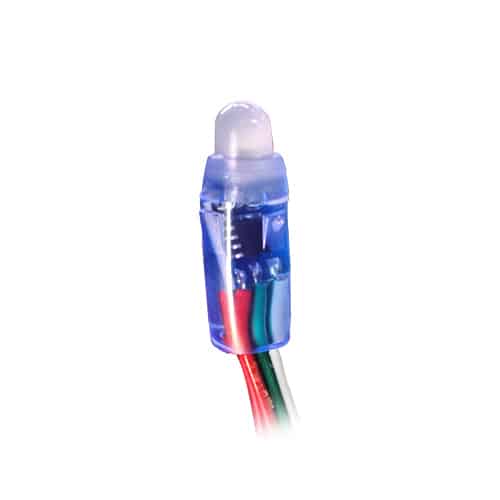 LED Pixel RGB 8mm con IC DC5V
