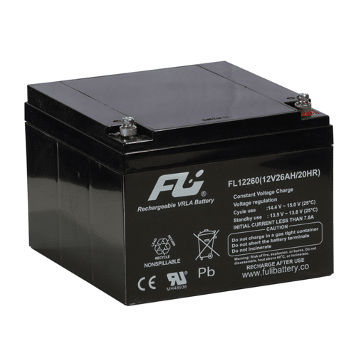 Bateria Sellada Nicomar 12V-26Ah Fl12260Gs