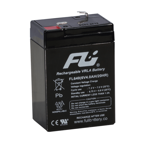 Bateria Sellada Nicomar 6V-4Ah Fl640Gs