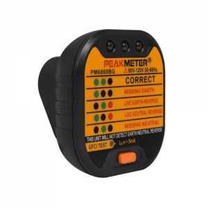 Comprobador de Enchufes 90-120V 50/60Hz Gfci Test