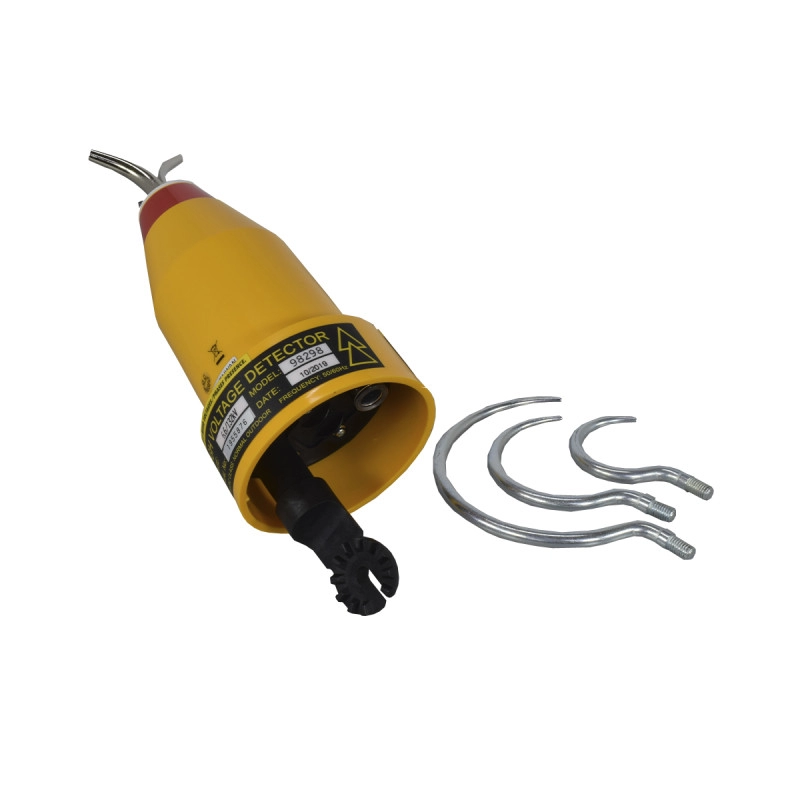 Detector de Alto Voltaje Ac Capacitativos 6.6Kv-132Kv Buzzer y LED de Alta Intensidad EBCHQ