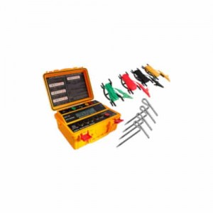 Medidor de Resistencia en Tierra Digital 4 Hilos