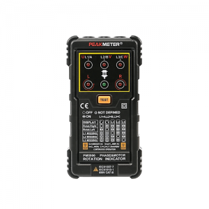 Secuencimetro, Ausencia Secuencia de Fases, Sentido de Giro. hasta 400V - 400Hz.