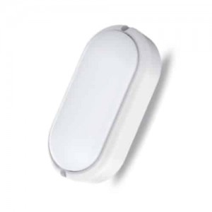 Tortuga LED Sobreponer Blanca 8W 6500K Ref BL004