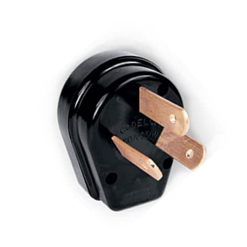 Clavija Trifilar para 50A 250V Caucho