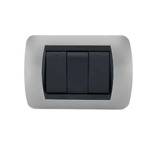 Interruptor Enerlux Doble Silver