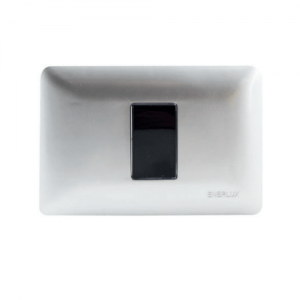 Interruptor Enerlux Sencillo Conmutable Silver