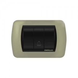 Pulsador Enerlux Timbre Silver