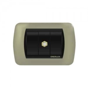 Toma Enerlux Coaxial Silver