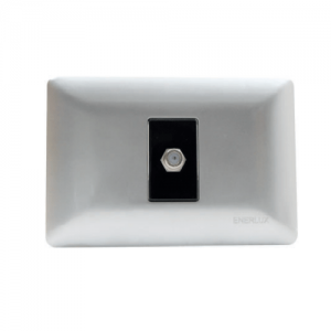 Toma Enerlux Coaxial Silver