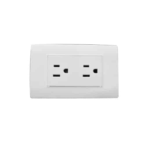 Toma Novatronix Doble Polo a Tierra