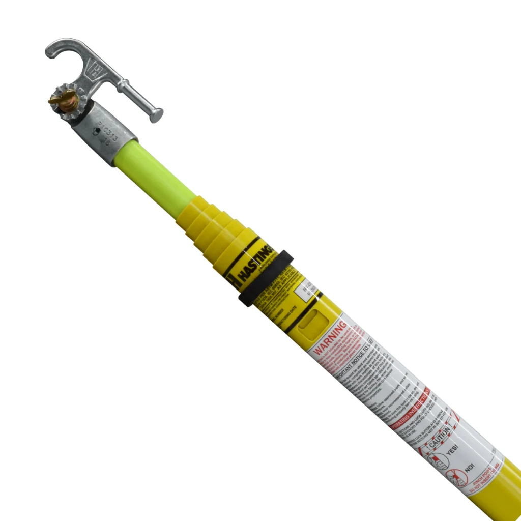 Pértiga Telescópica Sección Triangular 25.6 Ft / 7.6M