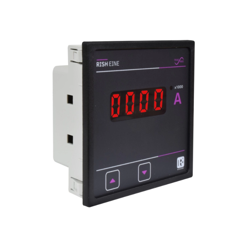 Amperimetro Rishabh Escalizable Trifasico 1A/5A 96X96Mm Cla 0.5