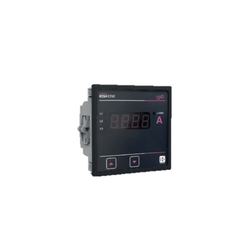 Amperimetro Rishabh Escalizable Trifasico 1A/5A 96X96Mm Cla 0.5