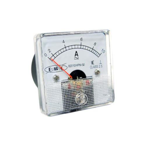 Amperimetro Ebchq Analogo 20A 50X50Mm