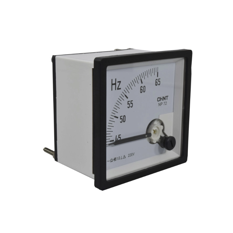 Frecuencímetro 45-65Hz 220Vac 72X72 CHINT