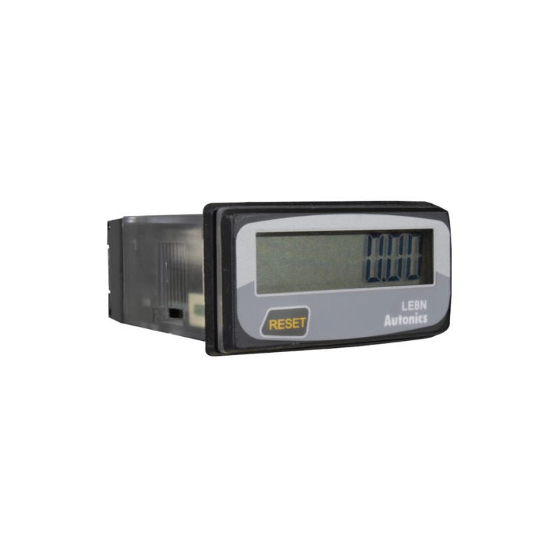 Horómetros 8 Dígitos/Indicadores 6-240Vdc/ 24-240Vac AUTONICS