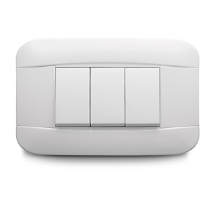 Interruptor Triple No Neon Veto