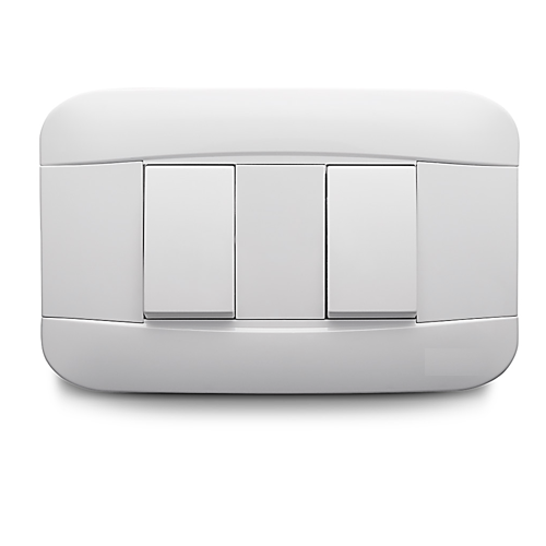 Interruptor Doble No Neon Veto