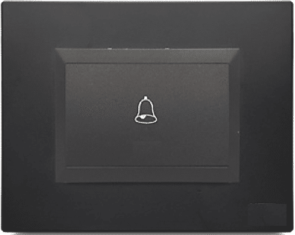 Pulsador Vive Timbre Sencillo Negro