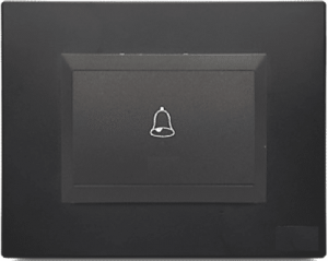 Pulsador Vive Timbre Sencillo Negro