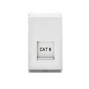 Modulo Premium Jack Datos Rj45 Cat6 Blanco