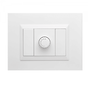 Interruptor Plura Dimmer Sencillo Blanco