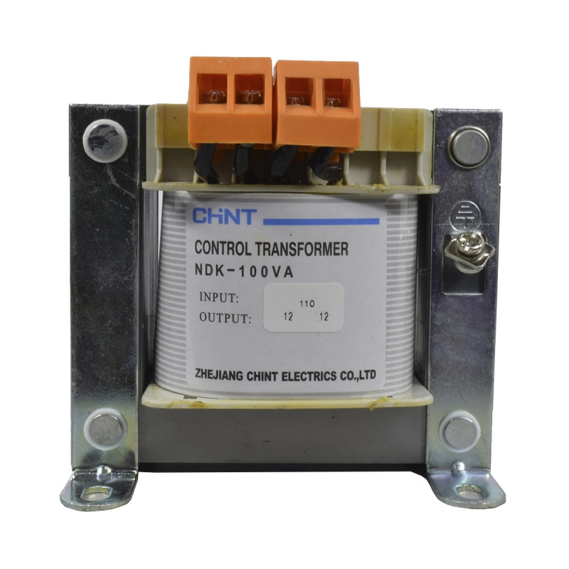 Transformador de Voltaje, Entrada 110V y Salida 1 12V Chint