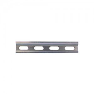 Riel Din Perforado Metal Galvanizado 15x1000mm