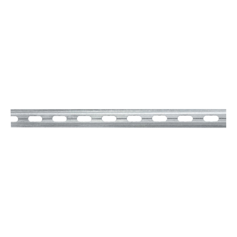 Riel Din Perforado Metal Galvanizado 35X1000mm