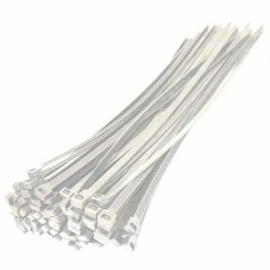 Amarre 200x3.5Mm Blanco Pqte 100 Und