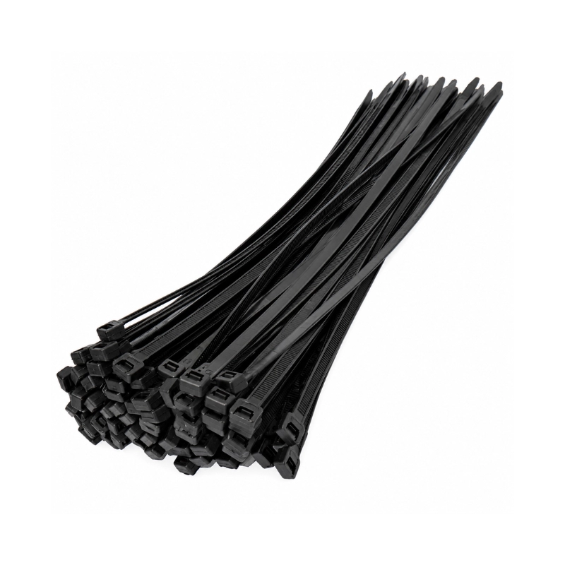 Amarre 150x3.5Mm Negro Pqte 100 Und