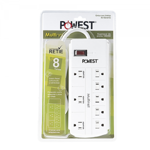 Supresor de Picos Nicomar de 8 Salidas Multinet 8T