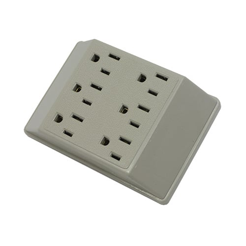 Multitoma Adaptador Eléctrico 6 Puestos