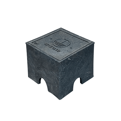 Caja de Inspección Fundida (Plastica) 20X20