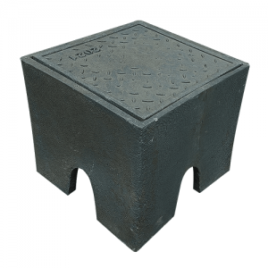 Caja de Inspección Fundida (Plastica) 40X40